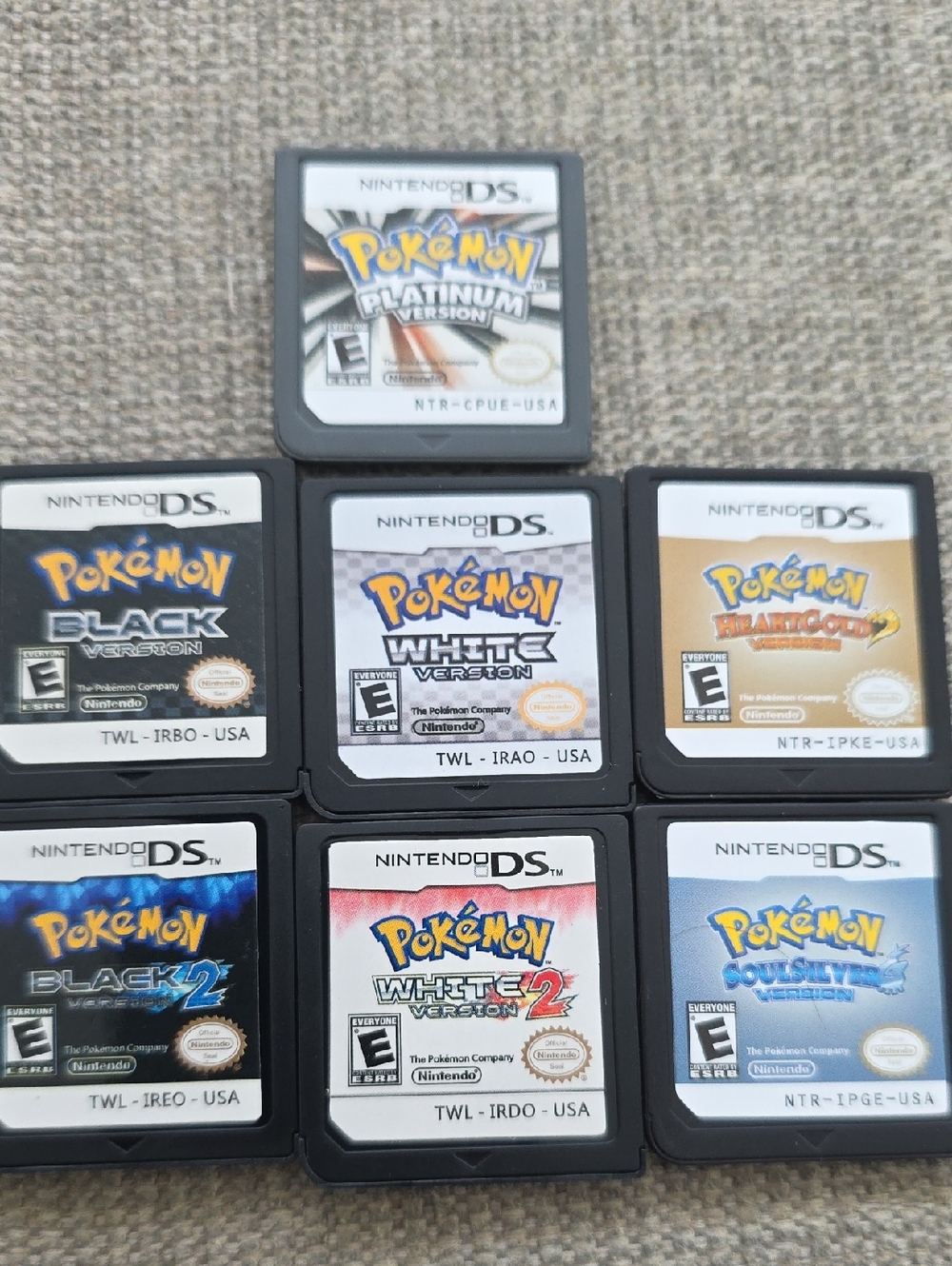 Pokemon 7 Games Ds